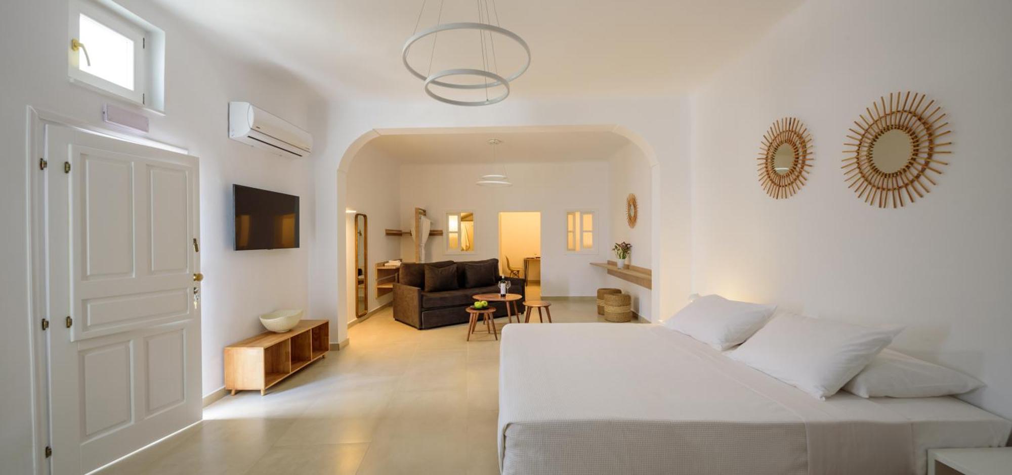 Anemos Family Suites ฟิรา ภายนอก รูปภาพ