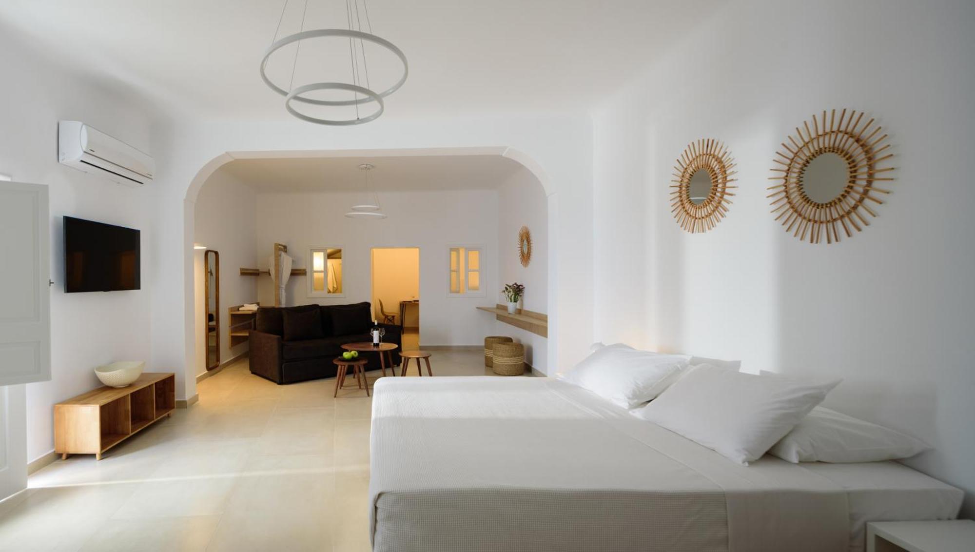 Anemos Family Suites ฟิรา ภายนอก รูปภาพ