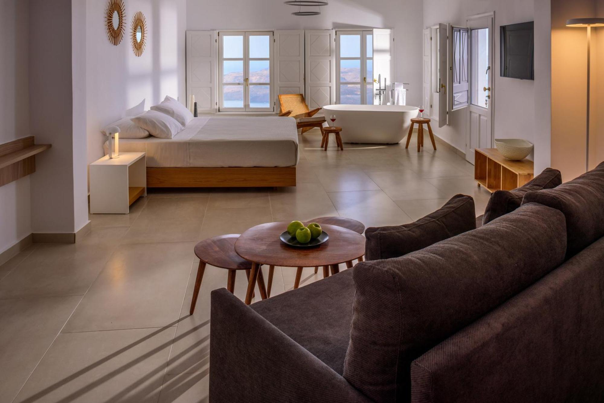 Anemos Family Suites ฟิรา ภายนอก รูปภาพ